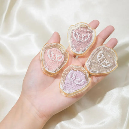 Mini Lasting Waterproof Face Blusher Face Contouring Soft Cheek Rouge Female Makeup Brighten Face Matte Natural Blush Palette