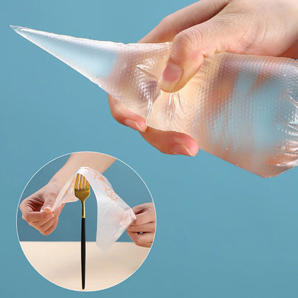 100 PCS Thick Disposable Pastry Bags DIY Cake Cream Decoration Piping Bag Icing Bag Baking Supplies Pastry Sleeves