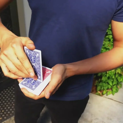 Chromosome Gradual Color Change Card Magic Trick Magia Magie Street Professional Magicians Props Close Up Illusions Gimmicks