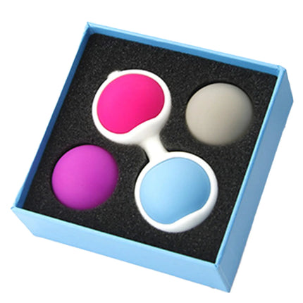 4PCS Medicine Geisha Ball Smart Silicone Kegel Balls Ben Wa Ball kegel simulator Vagina Tighten Exercise sex toys for womans