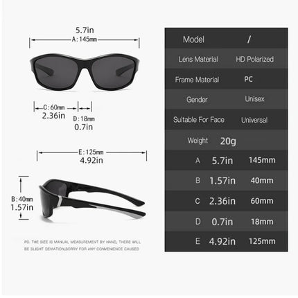 Okum fashion polarized glasses UV400, anti-UV, glare, strong light, suitable for cycling, driving, fishing, etc.
