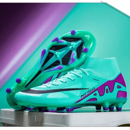 Men Football Shoes TF/FG Society Cleats Indoor Soccer Shoes Professional Football Field Boots Fast Unisex Sneaker Top Quality