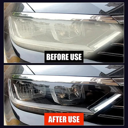 Universal Headlight Repair Kit - Remove Yellowing and Scratches, Restore Clarity - Car Headlight Lens Polishing