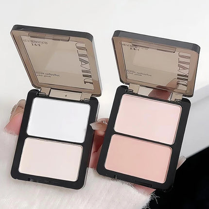 1Pc DIKALU Contour Palette 3D Facial Bronzer Cosmetic Face Shading Powder Two-toned Lasting Matte Nose Shadow Makeup Cosmetics