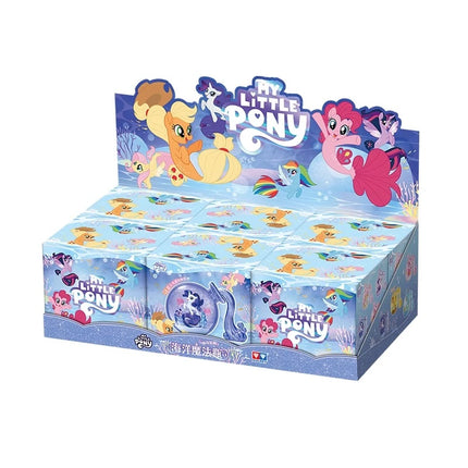 Hasbro Anime My Little Pony Ocean Magic Bottle Series Blind Box Toy Twilight Sparkle Rainbow Dash Applejack Gifts for Children