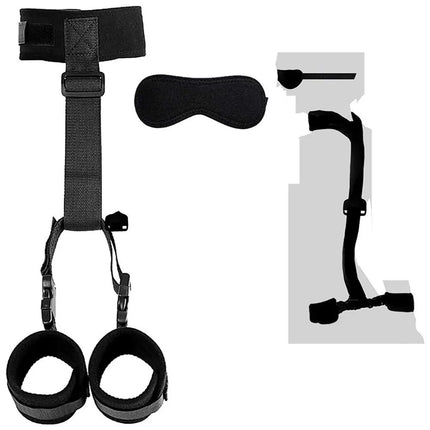 BDSM Bondage Erotic Products Plush Backhand Collar Restraint Strap Female Flirting Sexual Slave Adult Games Sex Toys for Couples