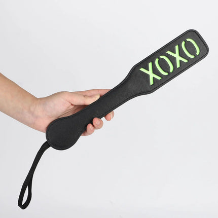 Multiple Styles Luminous Leather SM Bondage Sex Toys Horsewhip Spanking Flirting Flogger Fetish Paddles Adult Games for Couples