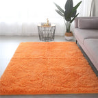 solid orange / 160cm x 200cm
