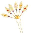 D golden colorful