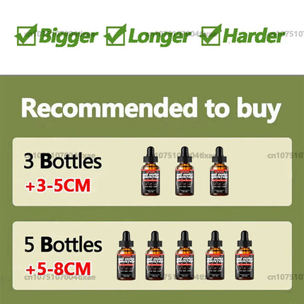 Big Penis Massage Essential Oil Men's Cock Liquid For Men Dick Cream Adult Products Have No Side Effects