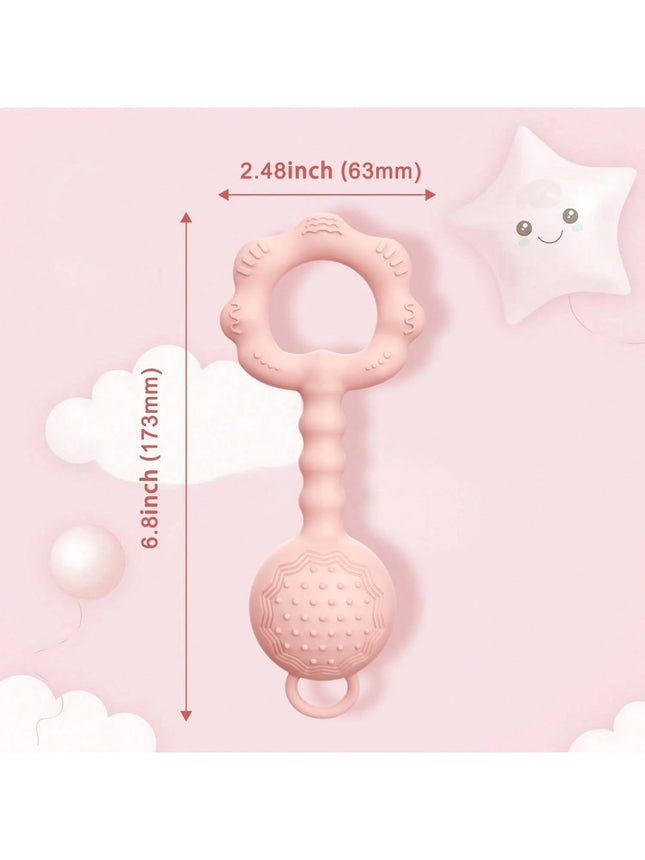 Silicone Rattle Teether / Hochet Mordant Silicone