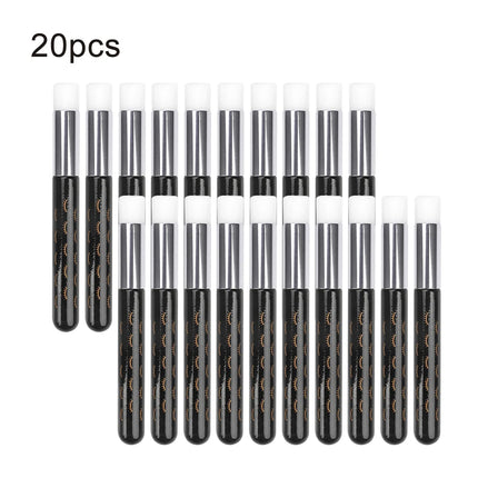 5/20/50pcs Eyelash Cleaning Brush Lash Shampoo Brush for Eyelash Extensions Peel Off Nose Pore Blackhead Remover Makeup Tool
