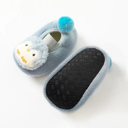 Cartoon Animal Baby Socks Soft Cotton Toddler Floor Socks Autumn Winter Warm Indoor Kids Socks First Walker