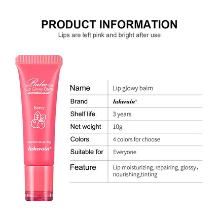 Lip Glowy Balm Sheer Tinted Lip Moisturizer with Shea Butter for Hydrating Shine & Soft Lips nourish Lip oil Lips care LANEIGE