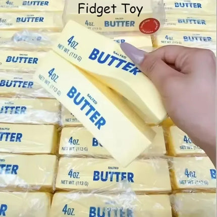 1Pc Squishy Butter Stick Squeezed Soft Antistress Fidget Toys for Adults Slow Rebound Parties Games Festivals Christmas Gifts