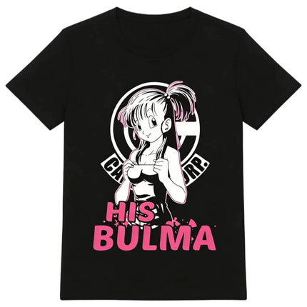 2026 Summer Dragon Ball Retro Anime T-Shirt Couple Outfit Vegeta Bulma Casual Loose Sports Tee Her Vegeta His Bulma Y2K Style