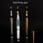 3ml style Z clear / 30pcs silver head