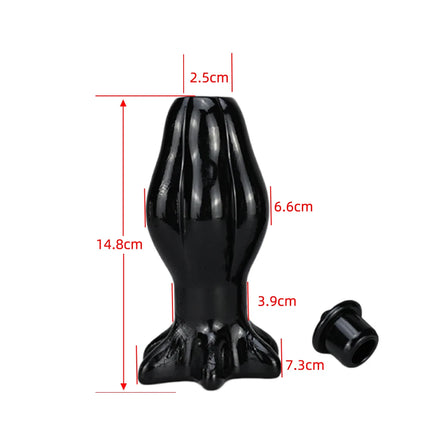 4 Sizes Butt Anal Plug Hollow Anus Open Tunnel Vaginal Dilator Training Ass Enema Dilatador Masturbator Sex Toys For Men Gay