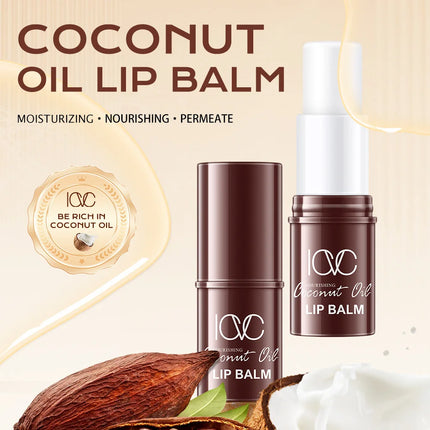 Coconut Oil Remove Dark Lip Balm Fast Lighten Pink Lip Exfoliating Fade Lip Line Dead Skin Moisturizing Korean Lips Care Product