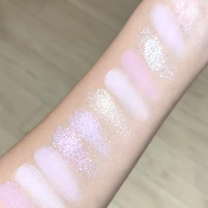 12Color Pink Brown Eye Shadow Tray Pearl Glitter Earth Matte Chocolate Eyeshadow Palette Korea Low Saturation Eye Pigment Makeup