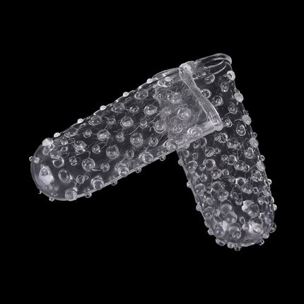 Finger Sleeve Vibrator Female Masturbator Silicone Adult Clit Stimulate Erotic Exotic Accessories Sex For Women Lesbian Toys