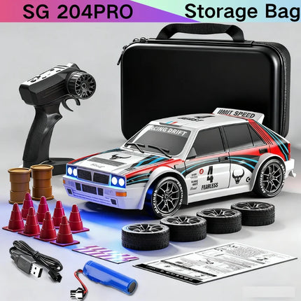 Exclusive Sale on the Entire Network SG204PRO1/24 Remote Control Car 2.4G High-Speed Drift 4WD Remote Control Car GTR Racing Toy