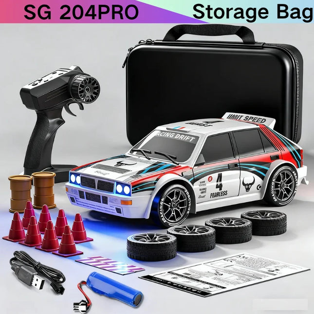 Exclusive Sale on the Entire Network SG204PRO1/24 Remote Control Car 2.4G High-Speed Drift 4WD Remote Control Car GTR Racing Toy