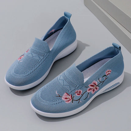 Women's summer breathable mesh flat shoes women's shoes casual sneakers shoes, clearance free shipping