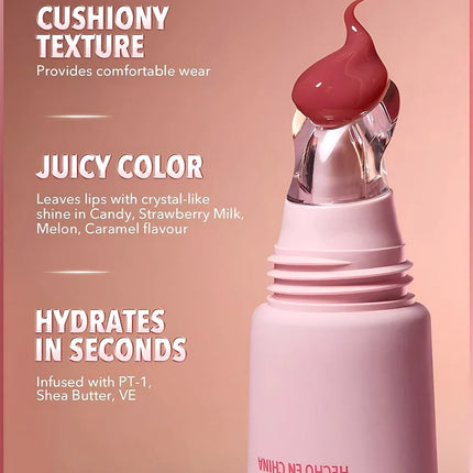 Water Gloss Moisturizing Clear Lip Gloss Mirror Jelly Plumping Lips Transparent Lip Tint Makeup Wholesale Women's Cosmetics