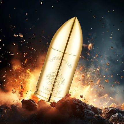 Metal Creative Bullet Sculpture Windproof Double Jet Flame Gas Torch Lighter Decoration Collection Cigar Lighters Gifts For Men