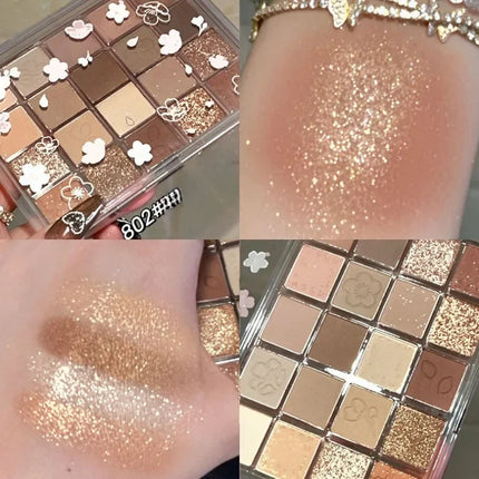 20 Colors Eyeshadow Palette Matte Makeup Products Women Cosmetics Korean New Beauty Health Long Lasting Eye Shadow Pallet