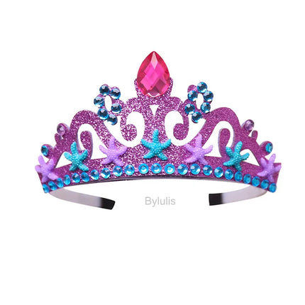Fancy The Little Mermaid Costume Princess Ariel Mermaid Costume for Girls Ariel Carnival Halloween Costumes Party Dress Clothes