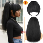 YAKI ponytail Bangs / 2 pcs / 18inches