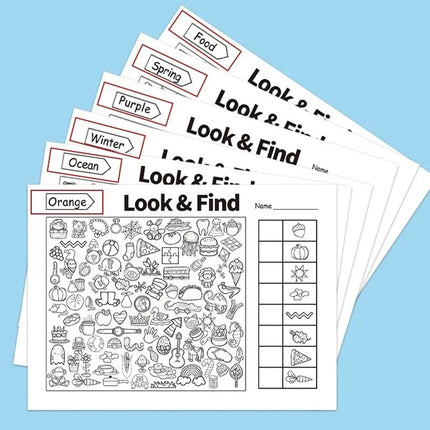 Drawing Book Coloring Book Interactive Activity for Look and Find Games 1000+ Patterns Searching for Hidden Items Game Toy Book