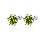 Yellow green / 0.8ct and 0.8ct