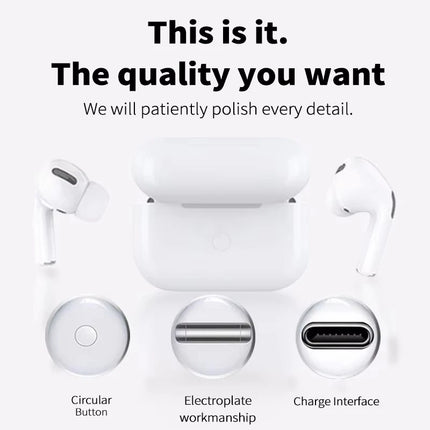 For Air pro5  Earphones TWS MaxWireless Bluetooth In Ear Earbuds Sport Noise Cancelling Headset For iPhone Xiaomi Huawei