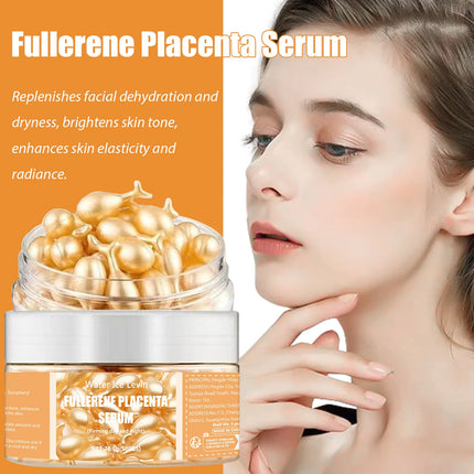 50 Fullerene Essence Capsules Collagen Capsules Facial Care Essence Anti-Wrinkle Anti-Acne Firming Whitening Hyaluronic Acid Essence Skin Care New Model