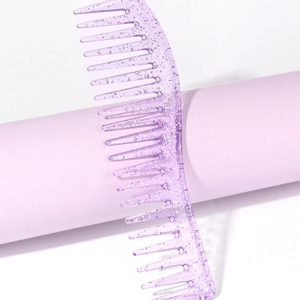 4pcs/1pcs crystal double-sided edge control hair comb hairstyle hair brush accessories new brush comb Special for real hair wigs