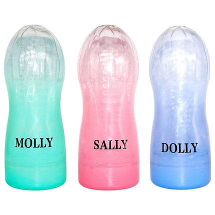 Silicone male masturbation device, adult male sex toy, transparent masturbation cup with suction pocket vaginal sex toy