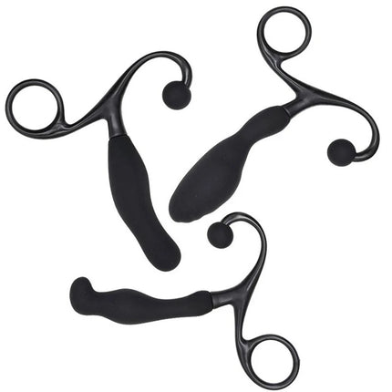 Silicone Anal Plugs Trainer Prostate Massage Butt Plugs Anal Sex Toys Small-Sized Anal Trainer Analdildo for Beginner 18+