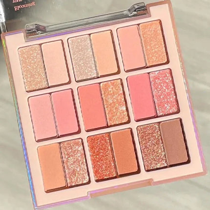 18Color Eyeshadow Palette Gliter for Eyes Shadow Palette Long Lasting Korean Eye MakeUp Eyeshadow Palette Cosmetics Eye Shadow