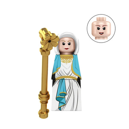 Blind Box TP1044 Mini Figure Greek Mythology Medusa Poseidon Zeus Building Blocks Jesus Hades Athena Building Block Model Toys