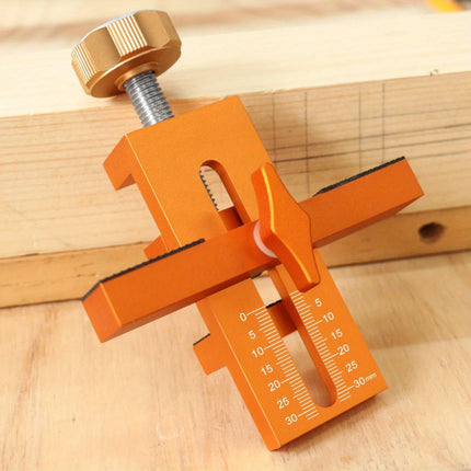 2 in 1 Cabinet Door Installation Positioner,6/8/10mm Rebounder Punched Mounting Jig Wardrobe Cabinet Door Panel Installation Jig