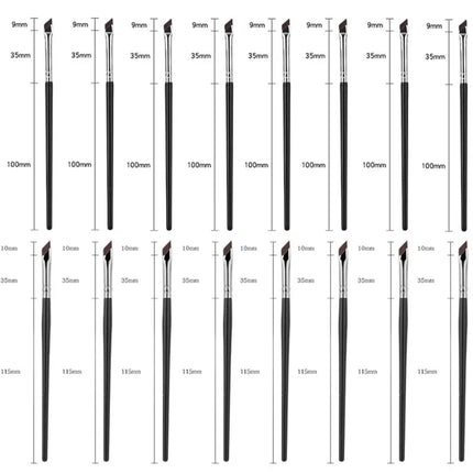 Upgrade Blade Eyeliner Brush Ultra Thin Fine Angle Flat Eyebrow Brush Liner Brow Place Makeup Brush Precise Detail Brush