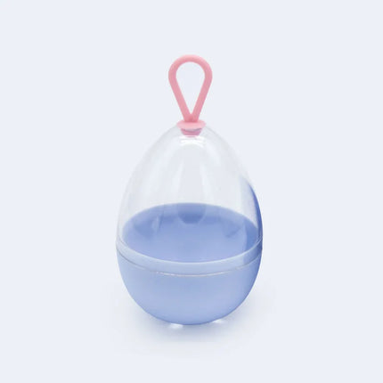 Empty Transparent Puffs Drying Box Storage Case Portable Sponge Stand Cosmetic Egg Shaped Rack Makeup Blender Puff Holder