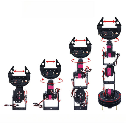 2/3/4/6 Multi-degree-of-freedom Robot Arm Servo Parallel Gripper Claw Stm32 Open Source Robotics Intelligent Cart Gripper