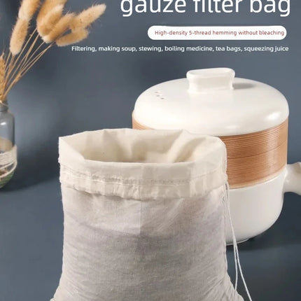 Cotton Gauze Kitchen Items Tofu Cheese Filter Cloth Butter Milk Coffee Filter Tools Gadgets Dining Bar Home Garden