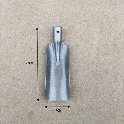 1Pc Thickened Manganese Steel Garden Shovel - Small Spade for Soil Planting Mountain Herd Agricultural Digging Work Tool