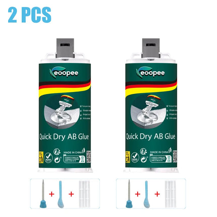 50ml AB Glue Multi-material Fast Curing Adhesive Waterproof Sealant for Tile Bathtub Crack Repair Wood Metal Plastic Home Repair