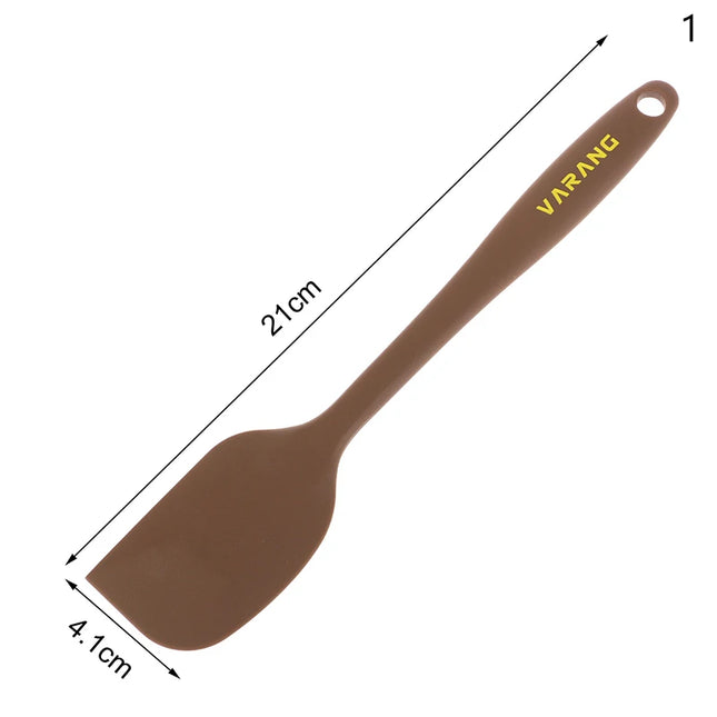 1Pc Silicone Baking Pastry Scraper Spatula Non-Stick Cake Scraper Cream Butter Spatula Heat-Resistant Kitchen Baking Pastry Tool
